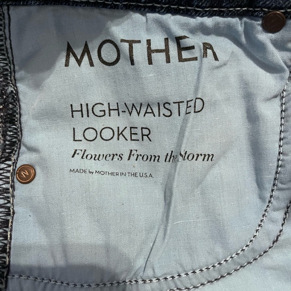 EUC MOTHER The High-Waisted Looker Denim Skinny Jeans, Pants Size 28 / 6 - Picture 4 of 13